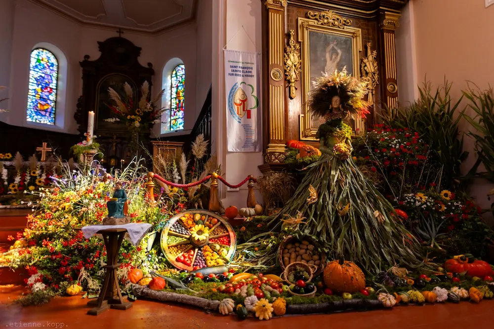Fete Paysanne Houssen Colmar Grand Messe célébration