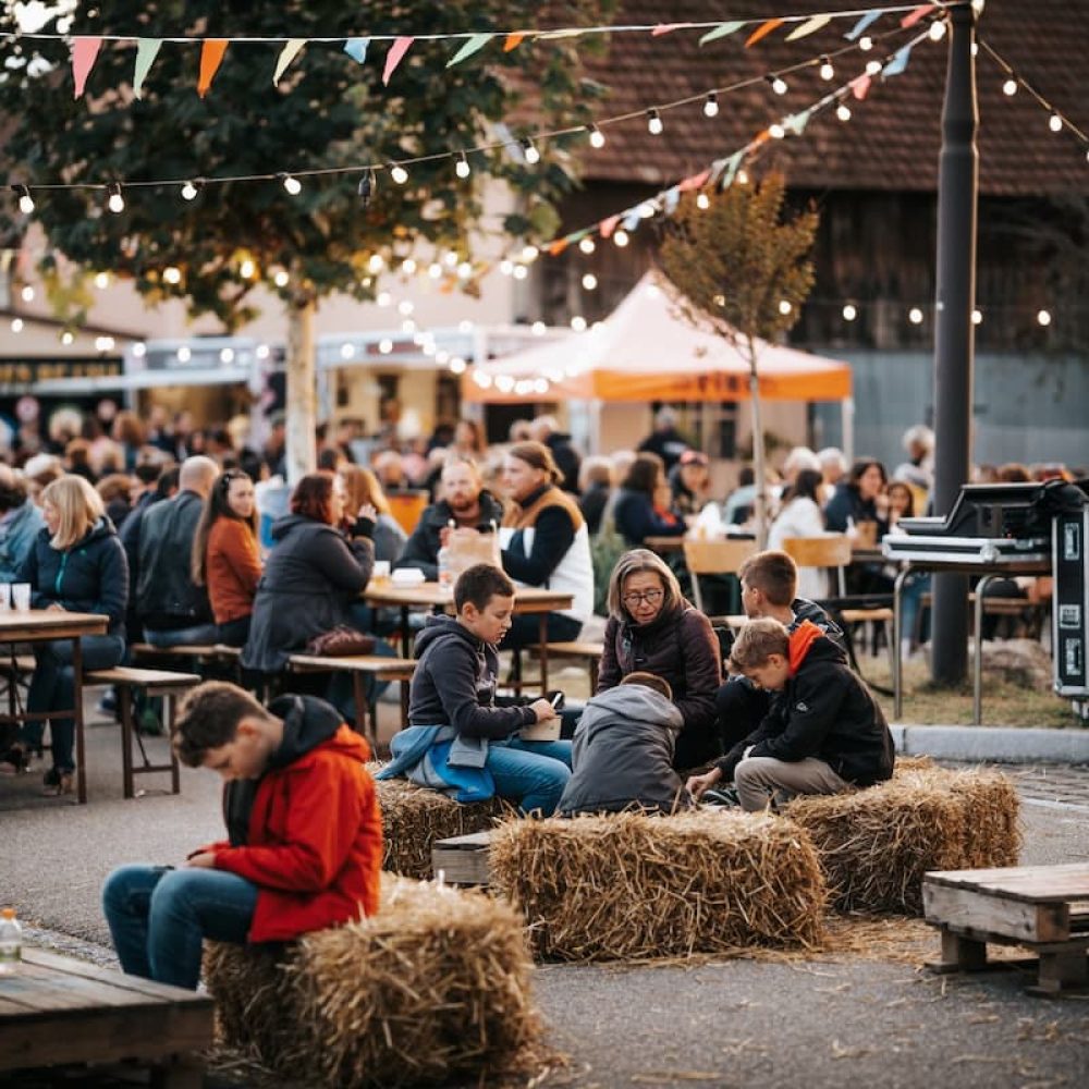 Guinguette Fete Paysanne Houssen près de Colmar Food Trucks Musique Feux d'Artifices (3)